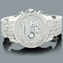 Iced Out Mens Diamond Watch by LUXURMAN 1 Carat