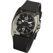 Infantry Military Army Quartz Black Mens Wrist Watch Sport Rubber Ban