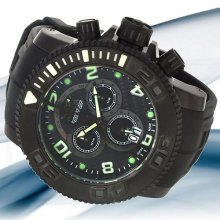 Invicta 0414 Men's Sea Hunter Swiss Chrono Strap Watch