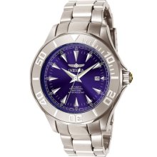 Invicta 7035 Men $420 Pro Diver Ocean Ghost Blue Dial Automatic 3h Ss Watch