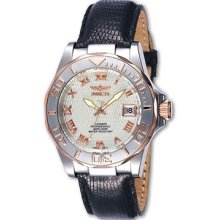 Invicta Man's Dress Elegance Auto 2696 On Black Strap