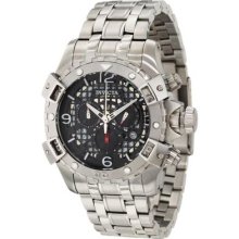 Invicta Mens Specialty Sea Thunder Swiss Chronograph Black Dial Bracelet Watch