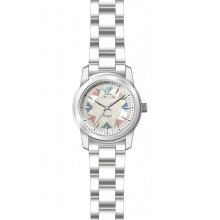 Invicta Women's Angel Mosaic Swiss Quartz Mother-of-Pearl Stainless St