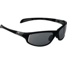 IronMan - Sunglasses - Strike - Mens - Sporty style (Matte Black Rubberized/ Smoke with Silver Mirror Flash (4218028.QTS) One Size Fits All)