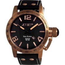 Jet Set Of Sweden J8458r-237 San Remo Mens Watch ...