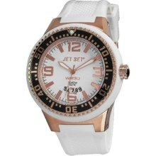 Jet Set Wb30 Men's Watch With White / Rose Gold Dial J5444r-161