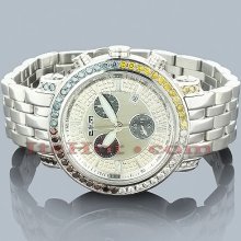 Joe Rodeo Watches: Yellow Blue Red Diamond Watch 3.50 Mop Subdials Rjcl 4