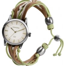 Kahuna Kgf-0003g Mens Green Friendship Watch