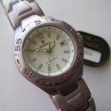 Kienzle Quartz Purple Ladies Watch With White Dial N.o.s.