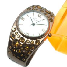 Kimio K261L Vintage Crystal Adorned Bracelet Ladies' Watch 2 Colors