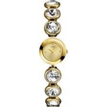 Ladies Gold Spotlight Guess Ladies Watch W10259l1 Gift