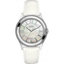 Ladies Silver Moonbeam Guess Ladies Watch W85116l1 Gift