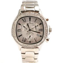 Ladies Stainless Steel Giorgio Milano Watch Model Gm771sl-sl With White Dial