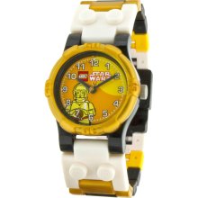 LEGO Kids C3PO Plastic Watch - Multicolor Bracelet - Multicolor Dial - 9002960