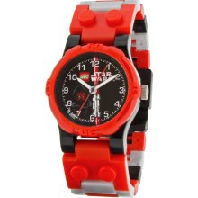 LEGO Kids Darth Maul Plastic Watch - Multicolor Bracelet - Multicolor Dial - 9002953