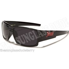 Locs Sport Designer Sunglasses Shades Wraps Men Women Black Red Lc124b