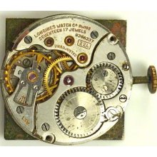 Longines 22l Mechanical-complete Running Movement -sold 4 Parts / Repair