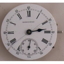 Longines Wristwatch Or Pendant Movement & Dial 29,5 Mm. Balance Broken