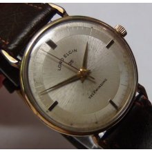 Lord Elgin Men's Swiss 25Jwl Automatic 10K Gold Watch