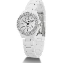 Lover's Fashion Classic Crystal Casual Quartz Men's Women's Wrist Watch
