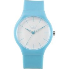 Ltd Watch Unisex Limited Edition Essentials Range Watch Ltd 121202 With Turquoise Strap And A White Dial