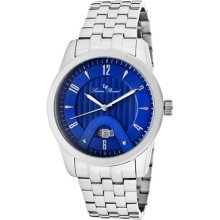 Lucien Piccard Diablons Men's Date Rrp $700 Synthetic Sapphire Watch 12355-33