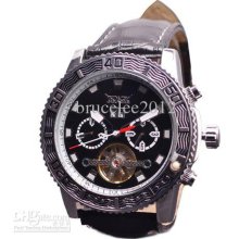 Luxury Jaragar Brand Original Watch Automatic Men Mechanical Tourbil