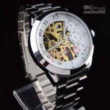 Luxury Men Automatic Mechanical Watches Watches Stainless Steel Wris