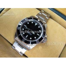 Luxury Sub Stainless Automatic Black Dial Sapphire Men's Sport Watch