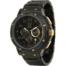 Meister Ambassador Watch - Black/Gold