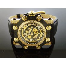 Men Icetime Speedster 45mm Automatic 1Ct Diamonds Watch