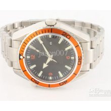 Men Mechanical Watches Automatic Watch Co-axial Omg203 Black Dial Or