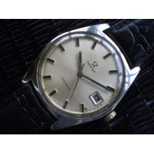 Mens Antique Watch Omega Vintage Wristwatch
