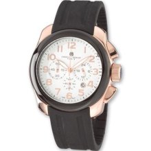 Mens Charles Hubert Rose Gold-plated Stainless Chrono Watch ...