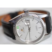 Men's Enicar Automatic Day-date Watch Ex+ ( A\b )