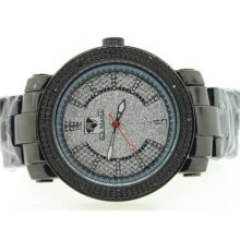 Mens Ice Mania Jojo Icetime Jojino Joe Rodeo Diamond Watch Shiny Black Im1178m
