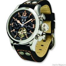 Men's Ingersoll Automatic Bison No. 18 Black/Orange Dial Watch