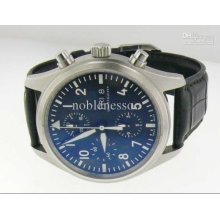 Mens Luxury Watch Pilot Fliegeruhr Automatic Steel Watch Day & D