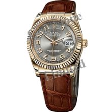 Men's Rolex Oyster Perpetual Datejust Watch - 116138_SteelAS