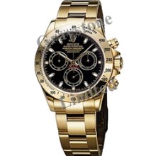 Men's Rolex Oyster Perpetual Cosmograph Daytona Watch - 116528_BlkInd