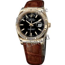 Men's Rolex Oyster Perpetual Datejust Watch - 116138_BlkIS