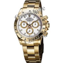 Men's Rolex Oyster Perpetual Cosmograph Daytona Watch - 116528_WhtInd