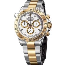 Men's Rolex Oyster Perpetual Cosmograph Daytona Watch - 116523_WhtInd