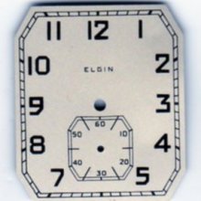 Mint Original Vintage Elgin Watch Dial