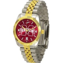 Mississippi State Bulldogs Mens 23Kt Executive Watch