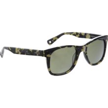 Mosley Tribes Retro-inspired Camo Sunglasses - Green Multi