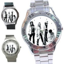 Motley Crue Nikki Sixx Photo Stainless Steel Watch