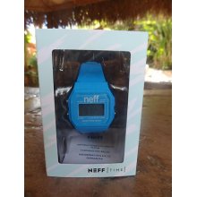 Neff Time Flava Silicon Watch - White, Black, Blue, Green