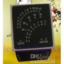 New Unique 29 Color Led Light Digital Unisex Watch ,digital Led Watc