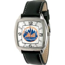 New York Mets Mens Retro Wrist Watch